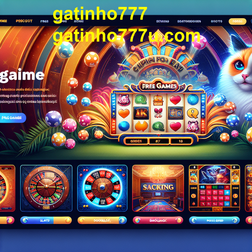 Descubra a Categoria 'Gratuitos' do Gatinho777 e Jogue Sem Custos